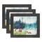 Millbrook Collection Country Chic Wood Picture Frames, Narrow - 1-1/2" Face Solid Wood Molding for Photos, Artwork & Prints Includes Acrylic Glazing - Made in USA
